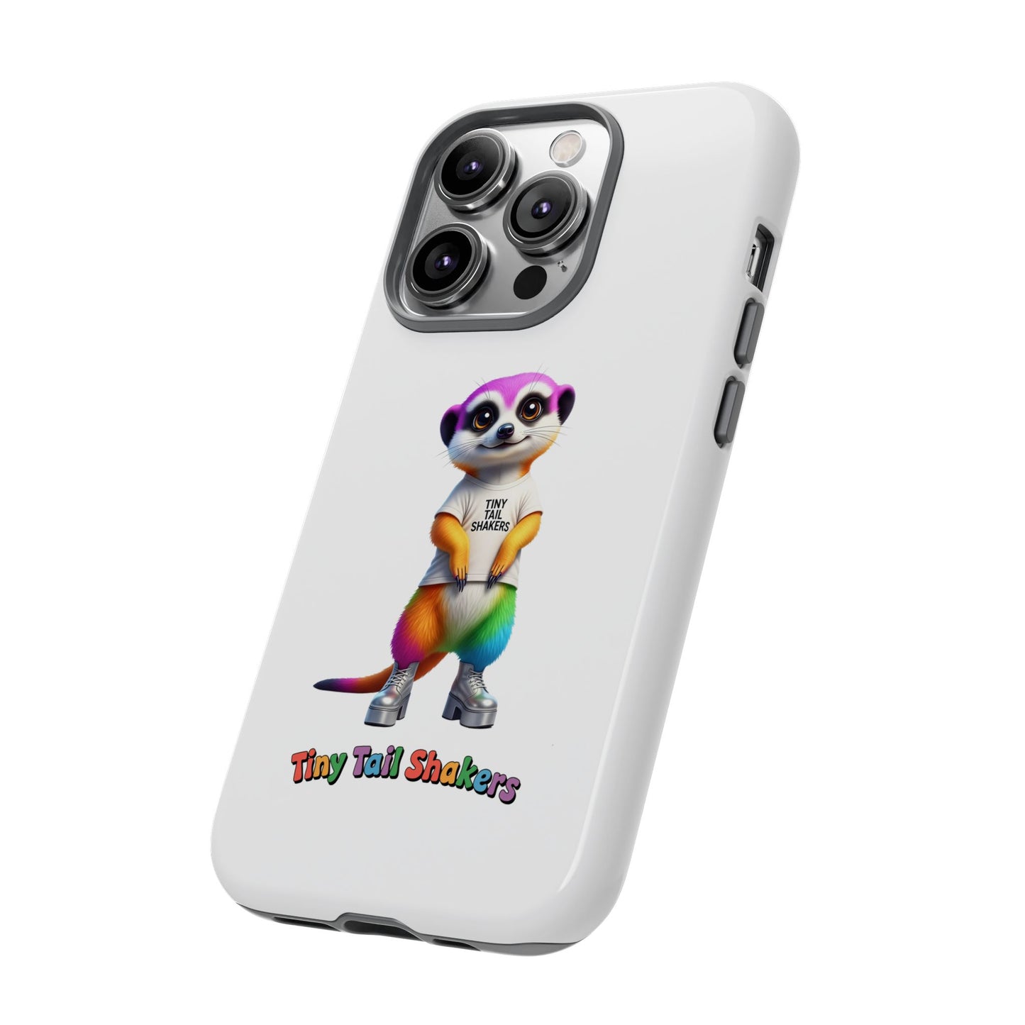 Rainbow Meerkat 2 Tiny Tail Shaker | Phone Case