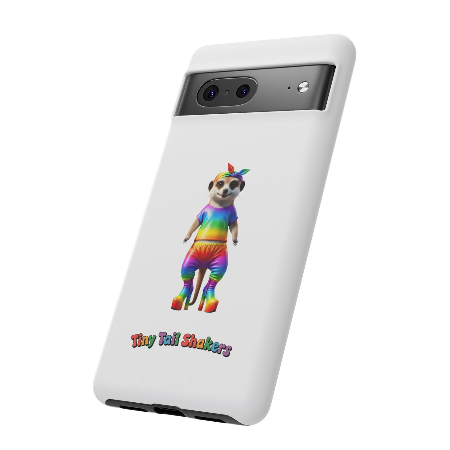 Rainbow Meerkat Tiny Tail Shaker | Phone Case