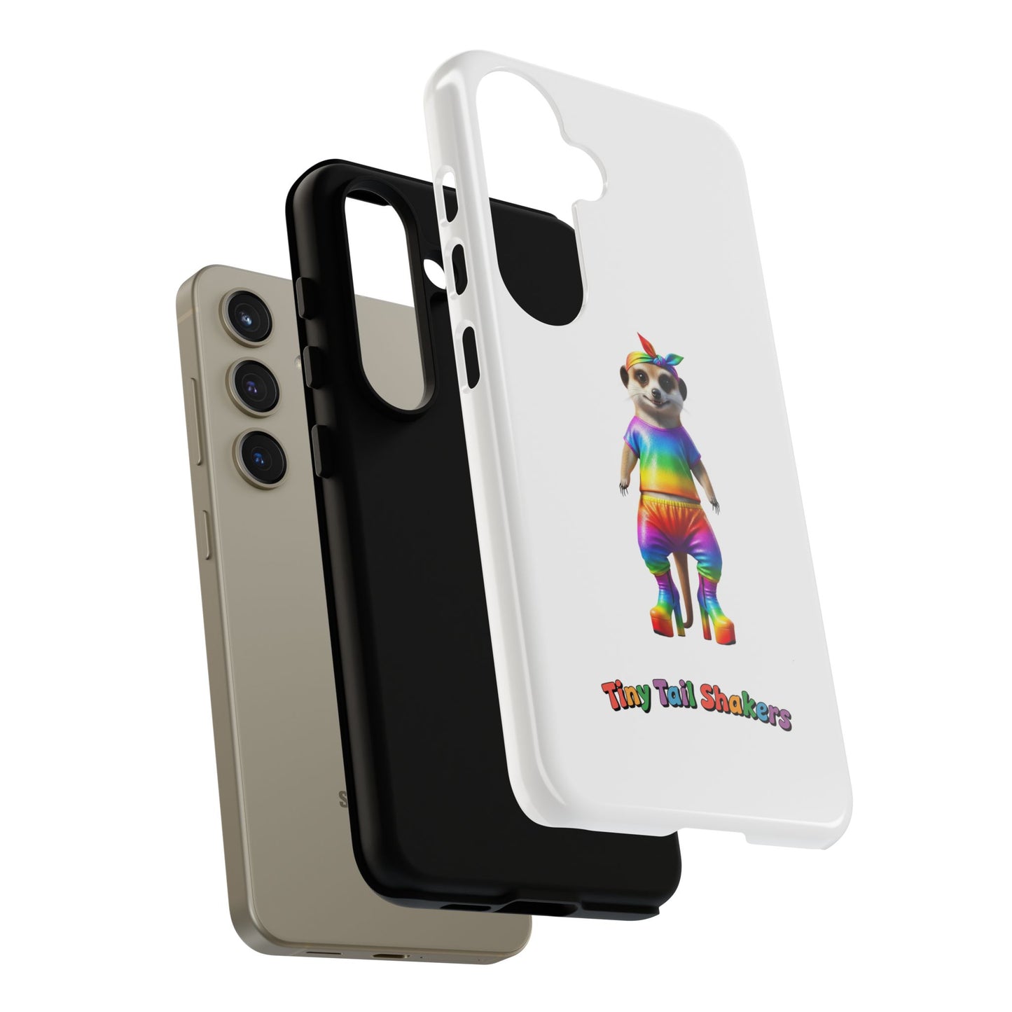 Rainbow Meerkat Tiny Tail Shaker | Phone Case