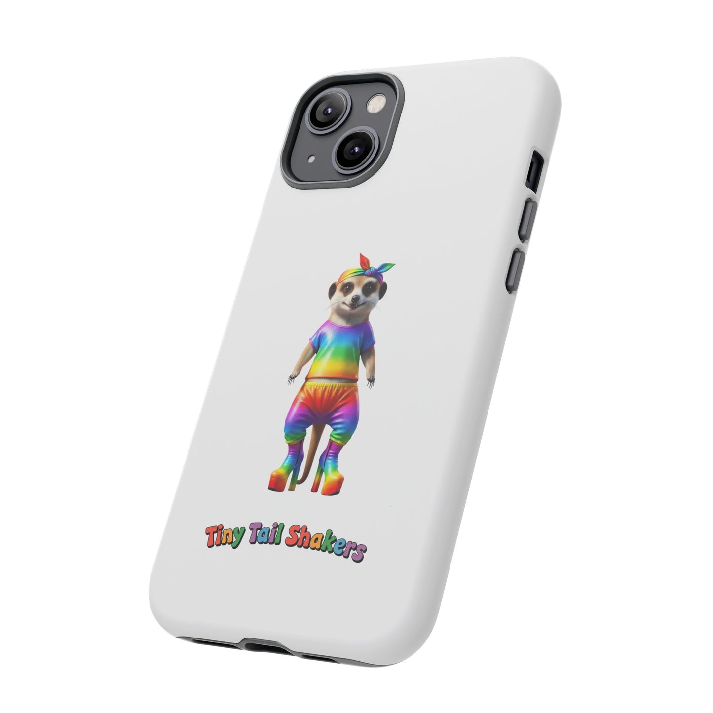 Rainbow Meerkat Tiny Tail Shaker | Phone Case