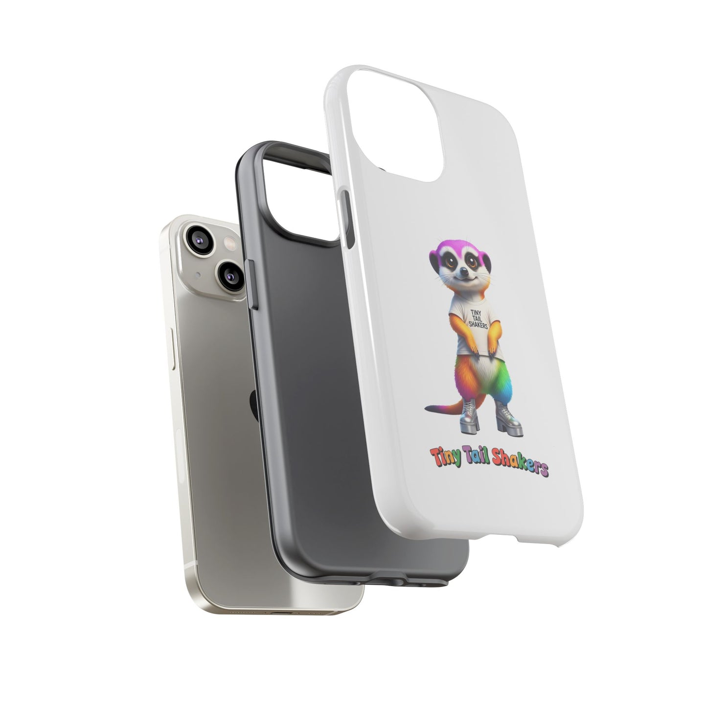 Rainbow Meerkat 2 Tiny Tail Shaker | Phone Case