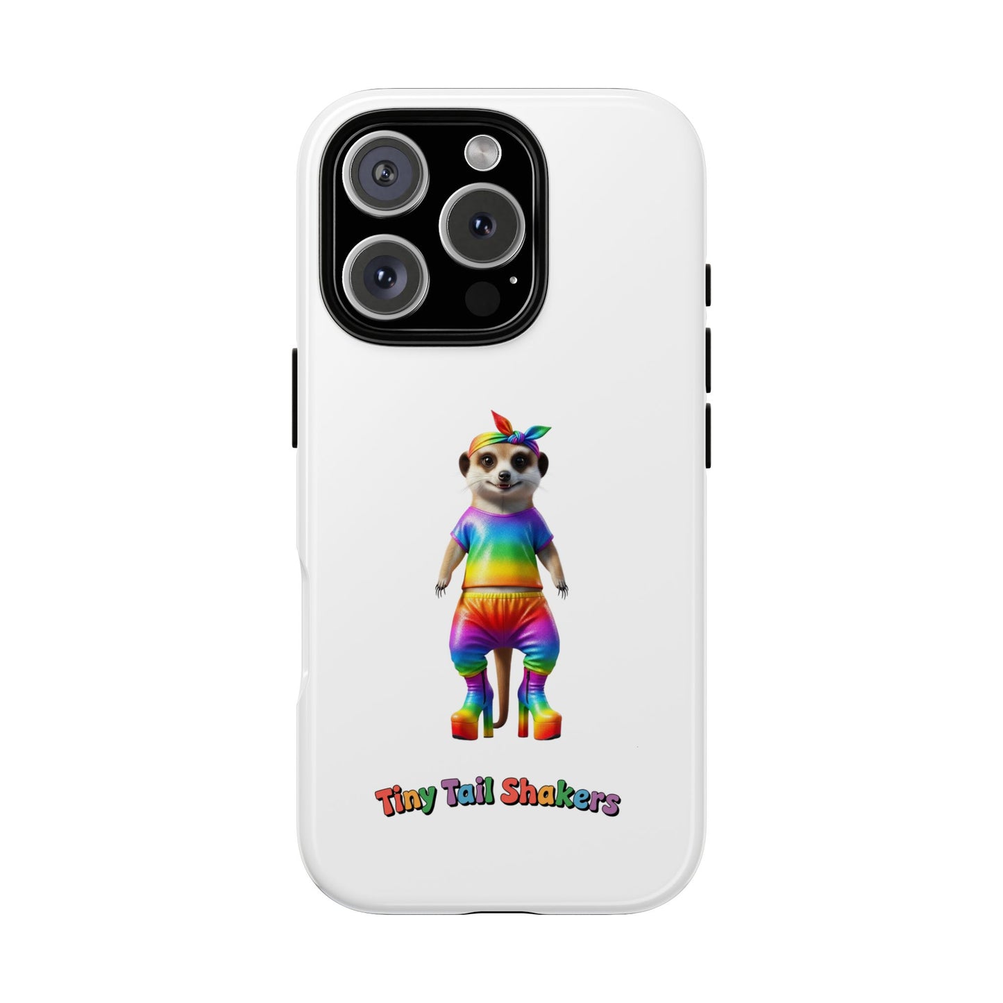 Rainbow Meerkat Tiny Tail Shaker | Phone Case