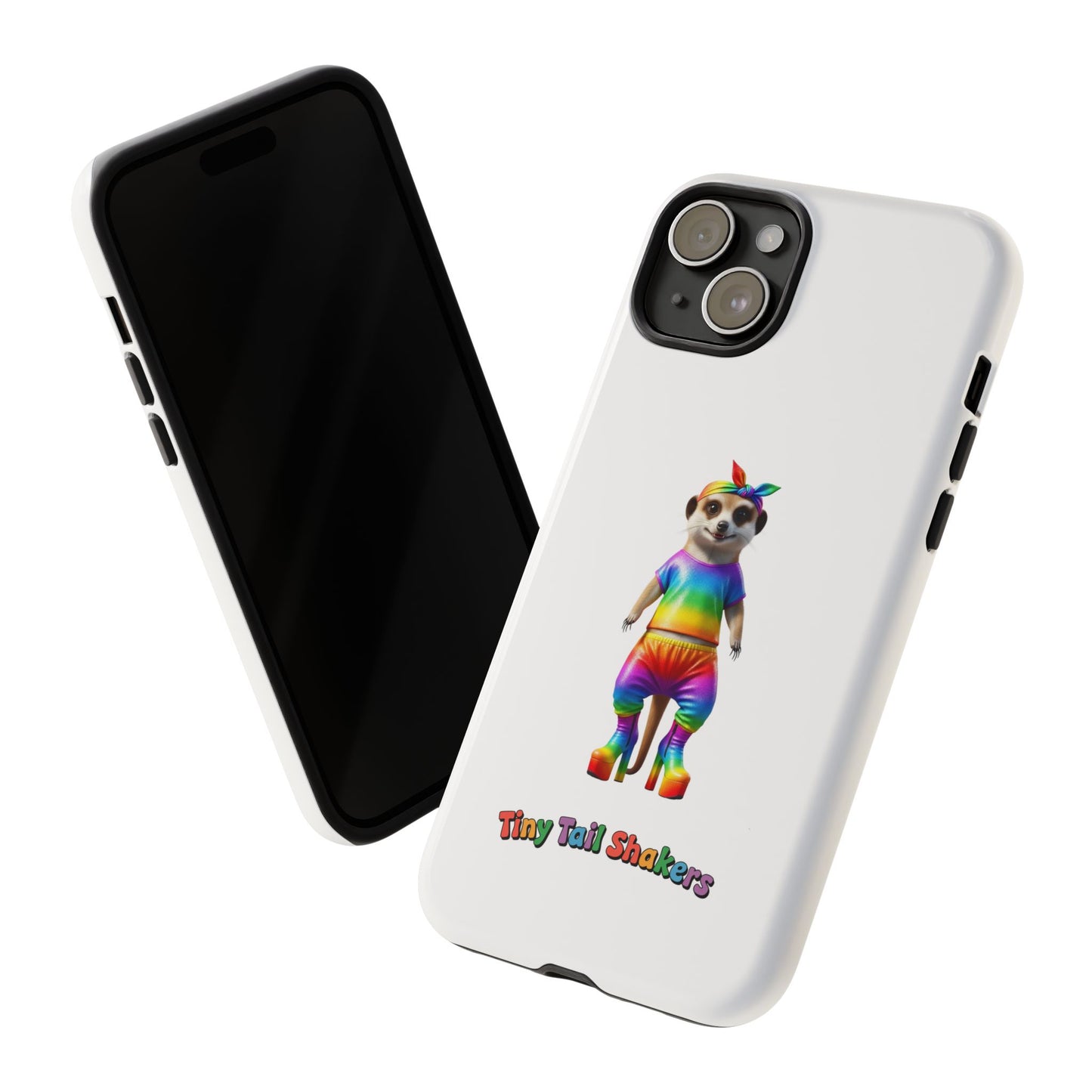Rainbow Meerkat Tiny Tail Shaker | Phone Case