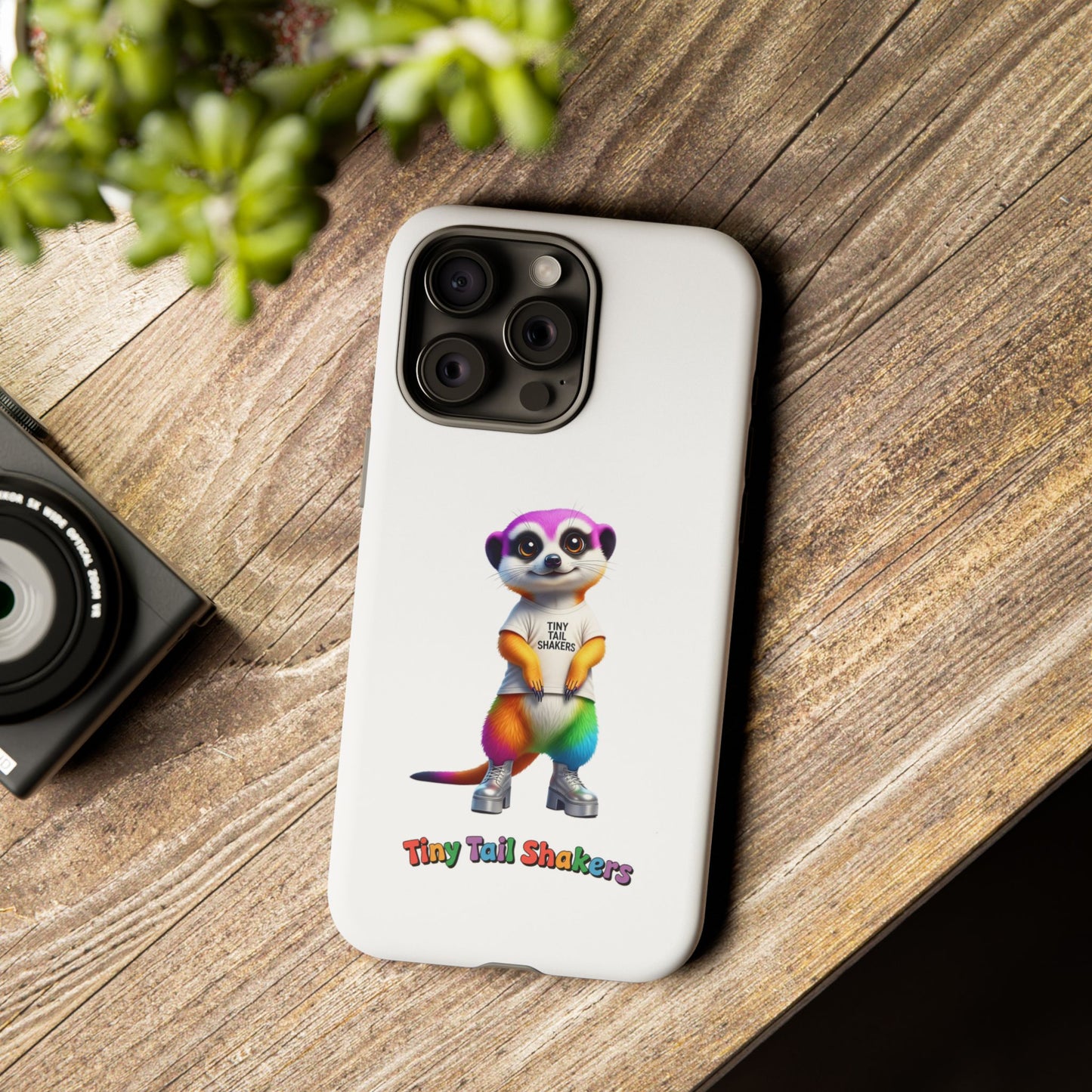 Rainbow Meerkat 2 Tiny Tail Shaker | Phone Case