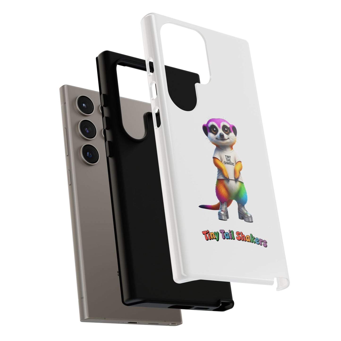 Rainbow Meerkat 2 Tiny Tail Shaker | Phone Case