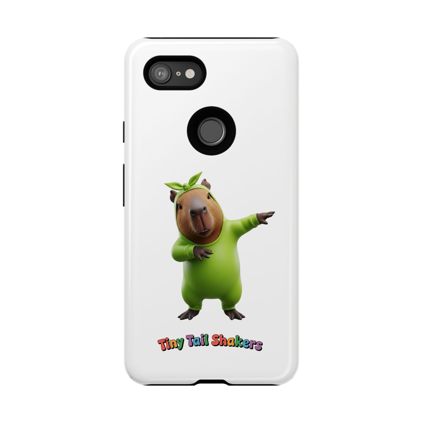 Happy Capybara Tiny Tail Shaker | Phone Case