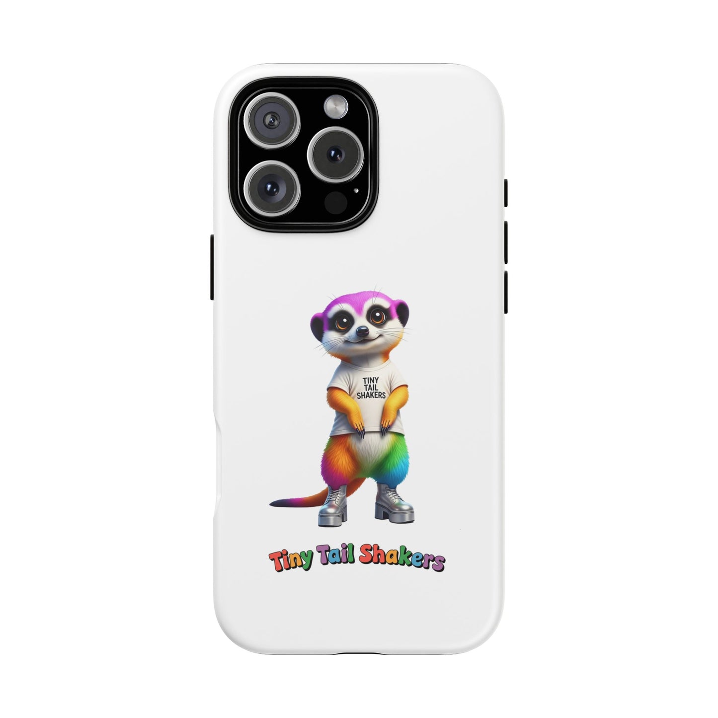 Rainbow Meerkat 2 Tiny Tail Shaker | Phone Case