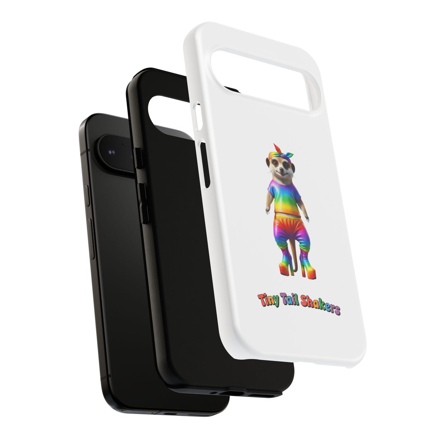 Rainbow Meerkat Tiny Tail Shaker | Phone Case
