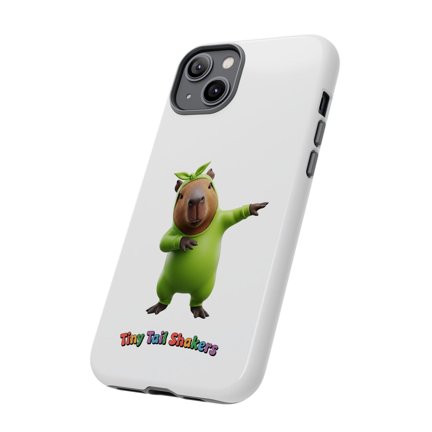 Happy Capybara Tiny Tail Shaker | Phone Case