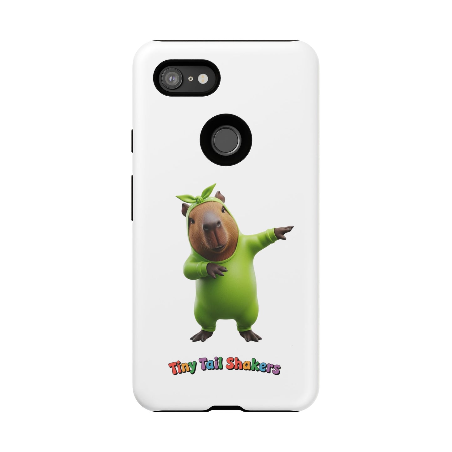 Happy Capybara Tiny Tail Shaker | Phone Case