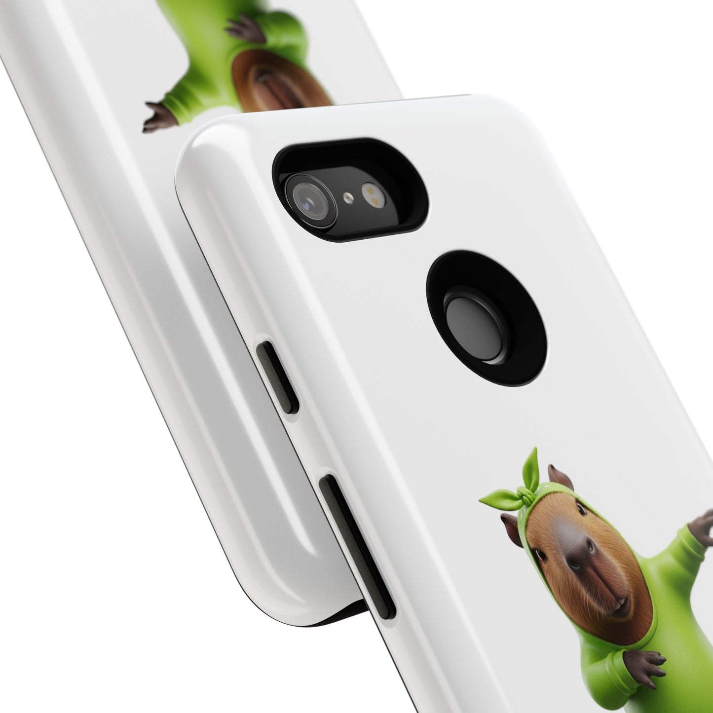 Happy Capybara Tiny Tail Shaker | Phone Case