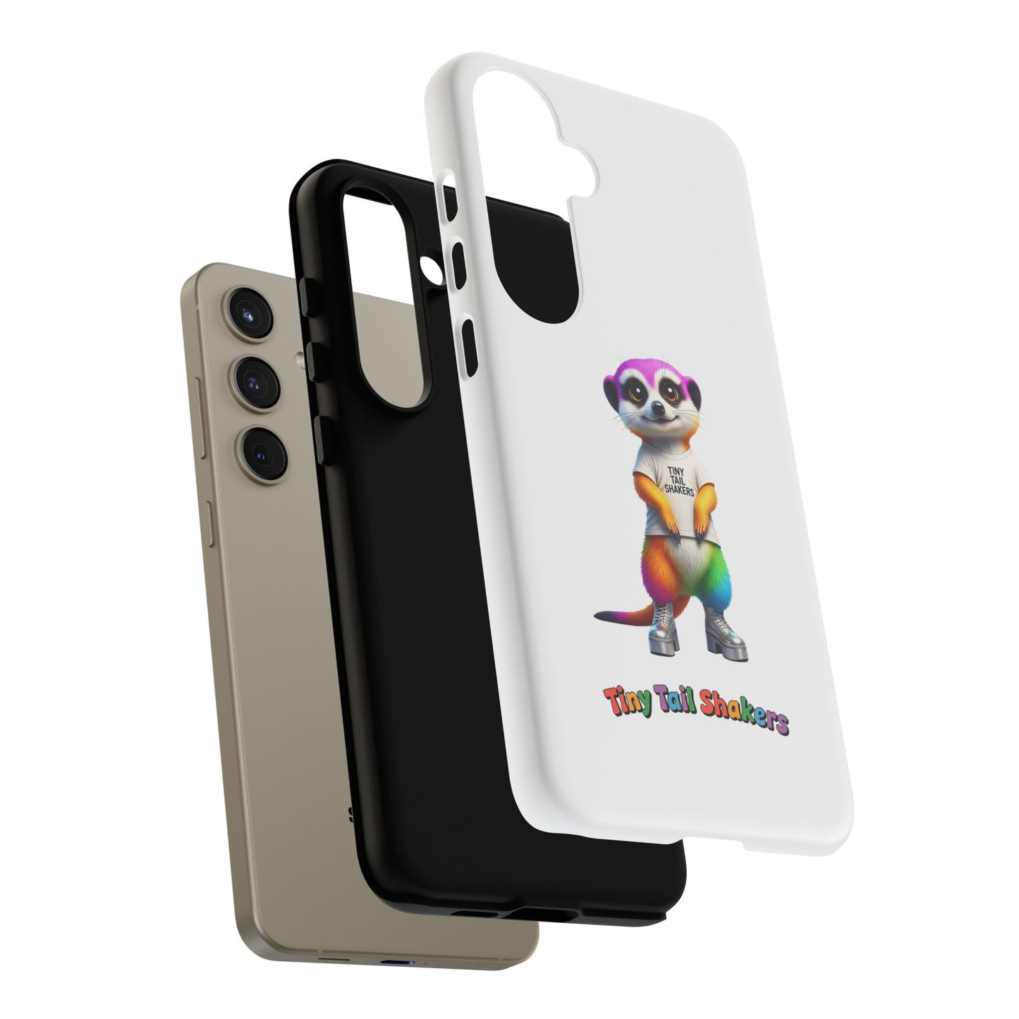 Rainbow Meerkat 2 Tiny Tail Shaker | Phone Case