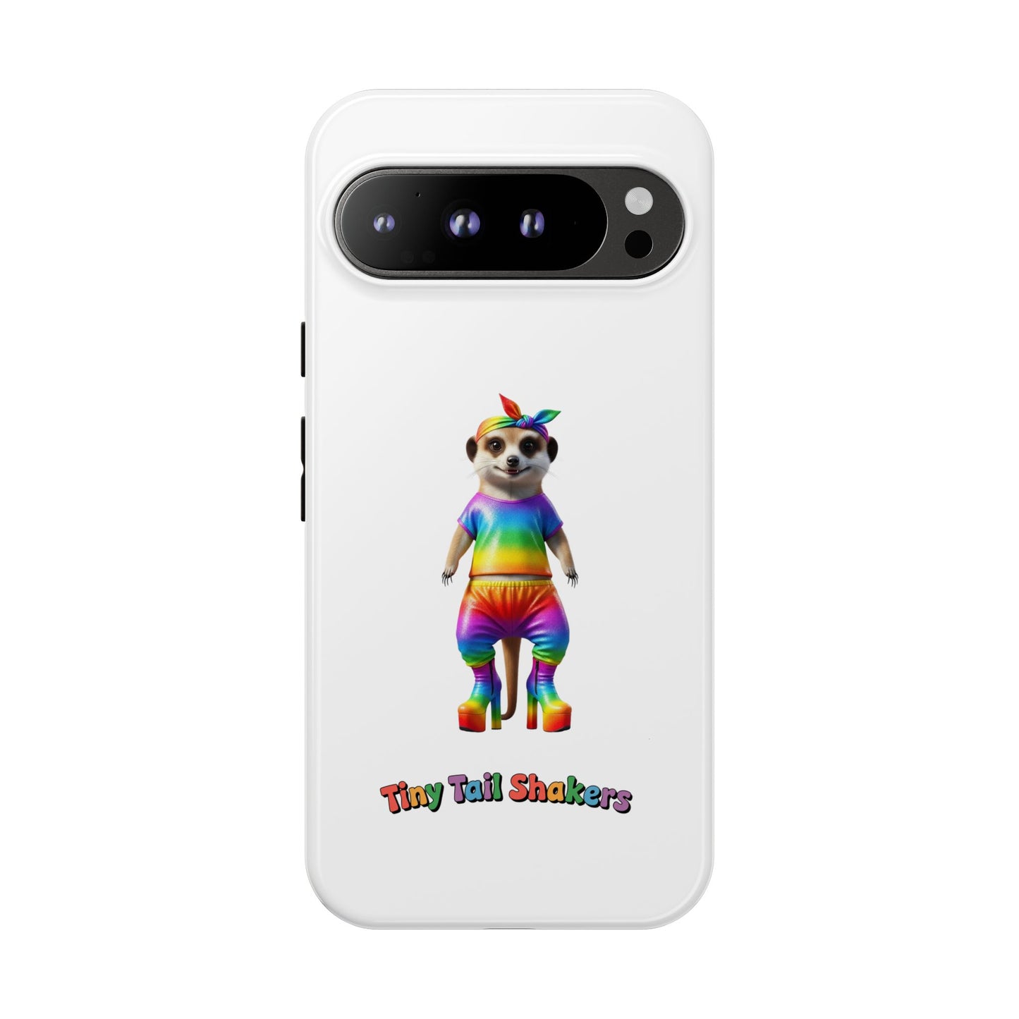 Rainbow Meerkat Tiny Tail Shaker | Phone Case