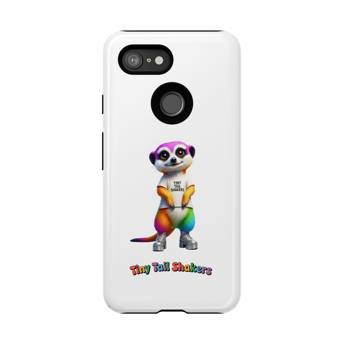 Rainbow Meerkat 2 Tiny Tail Shaker | Phone Case