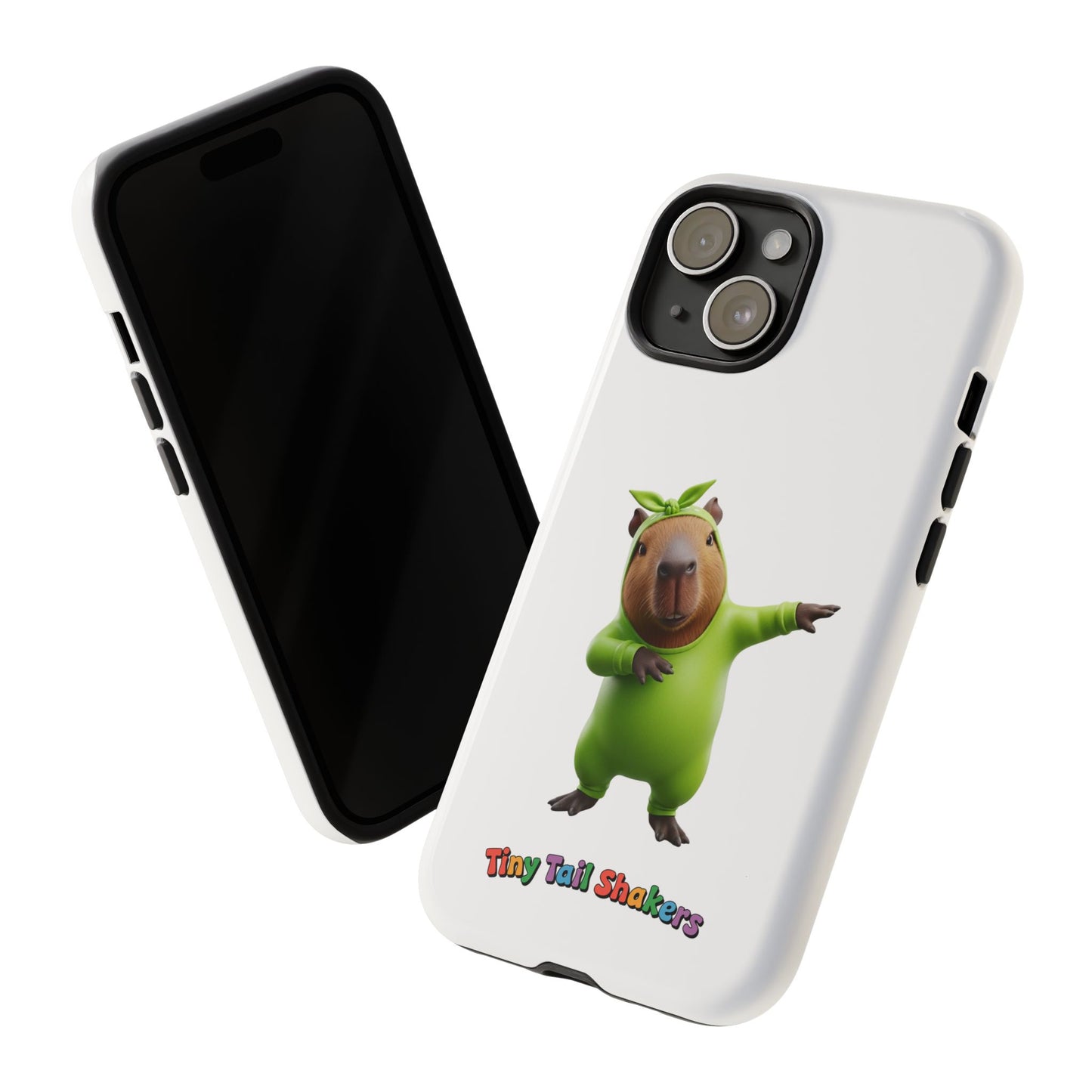Happy Capybara Tiny Tail Shaker | Phone Case