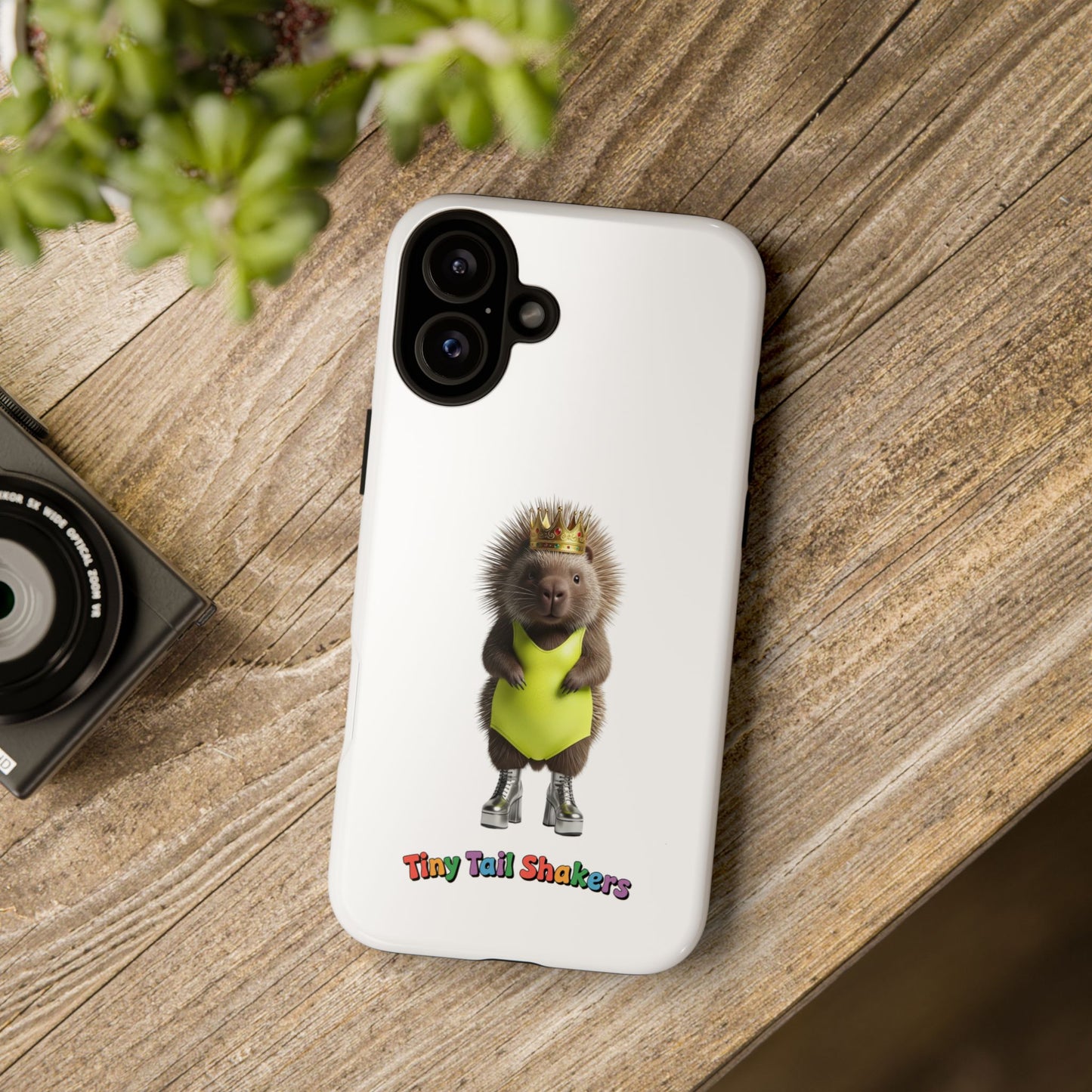 Porcupine Queen Tiny Tail Shaker | Phone Case