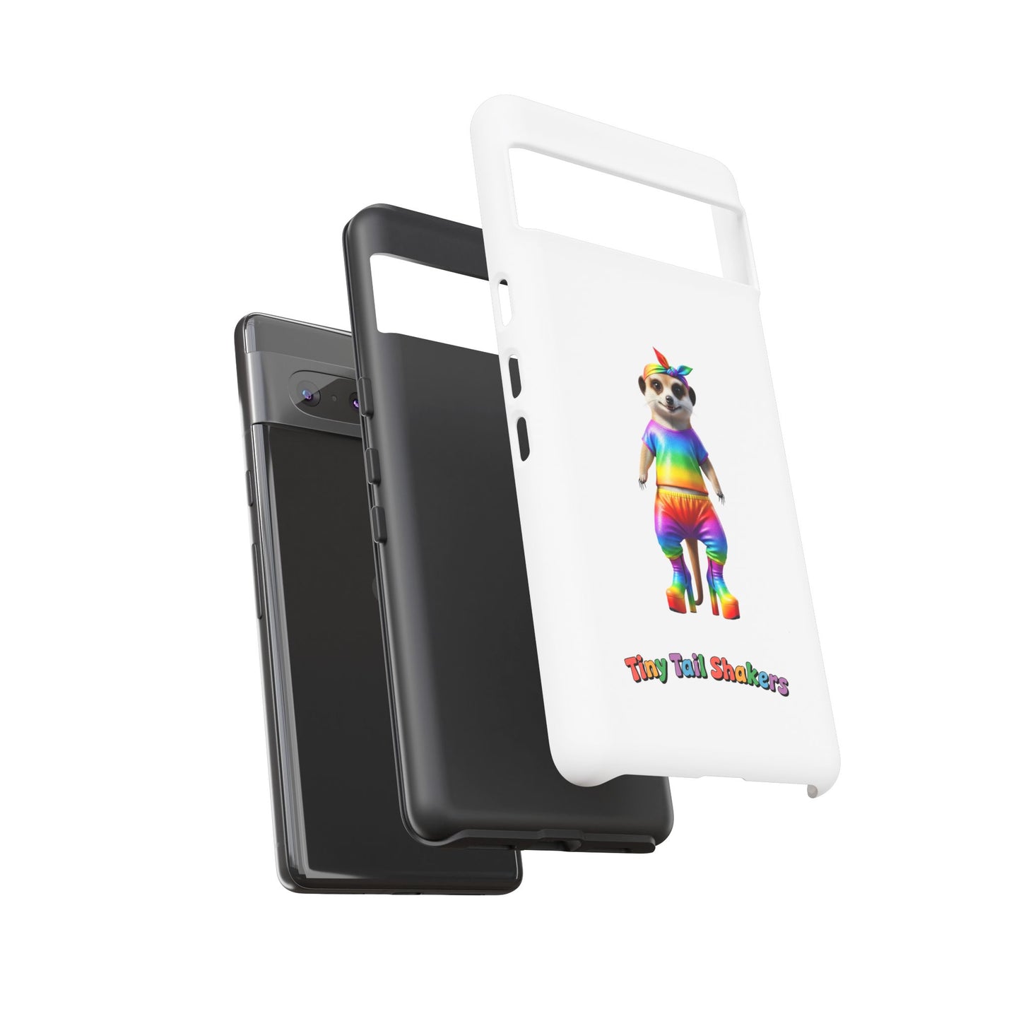 Rainbow Meerkat Tiny Tail Shaker | Phone Case