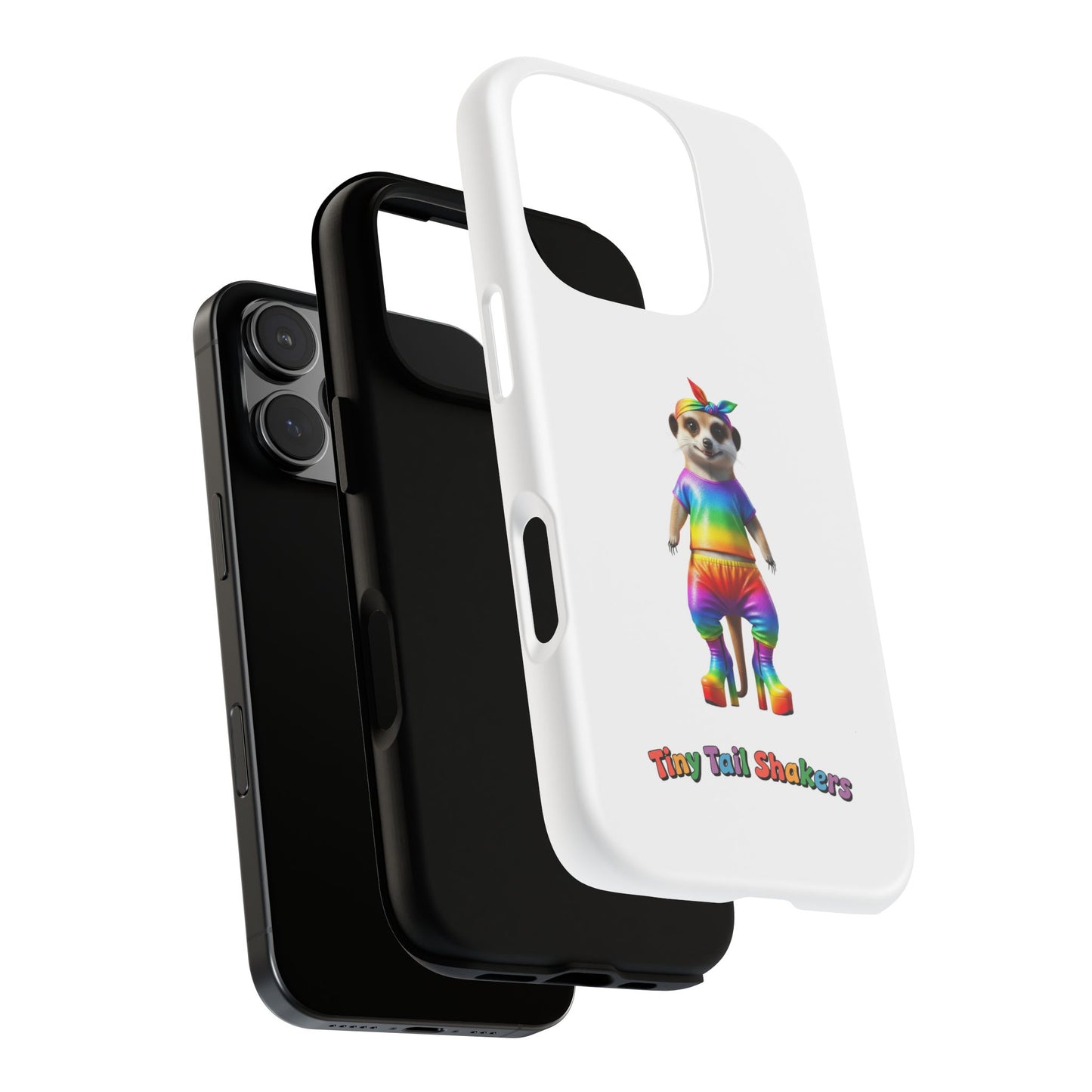 Rainbow Meerkat Tiny Tail Shaker | Phone Case