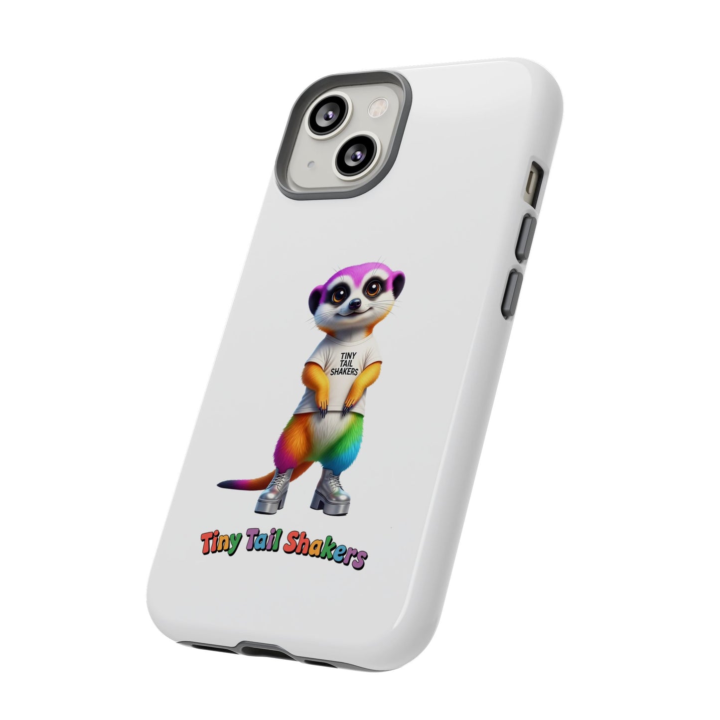 Rainbow Meerkat 2 Tiny Tail Shaker | Phone Case