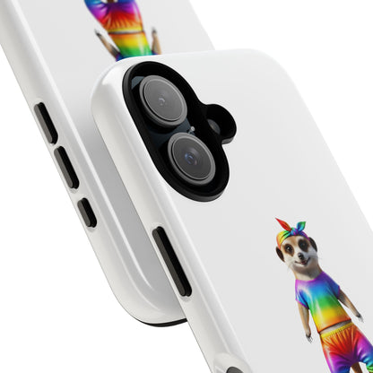 Rainbow Meerkat Tiny Tail Shaker | Phone Case