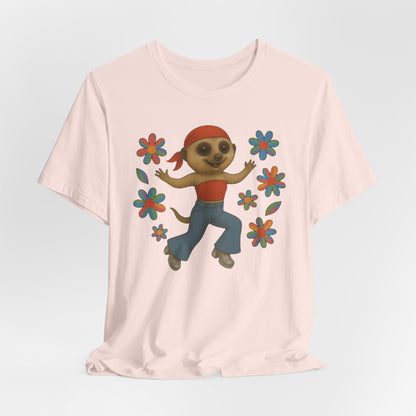Retro Bell Bottom Meerkat | Maximum Good Vibes