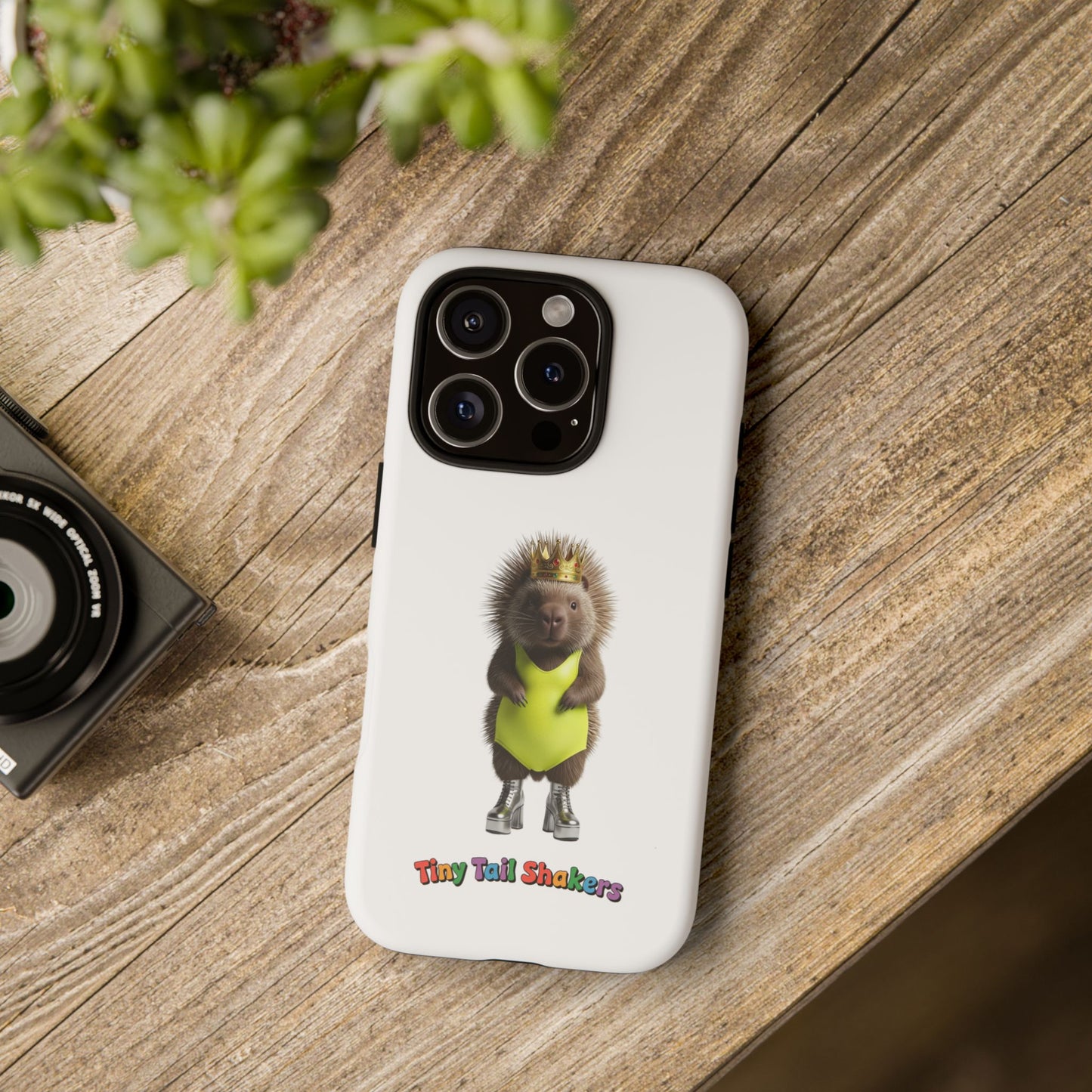 Porcupine Queen Tiny Tail Shaker | Phone Case
