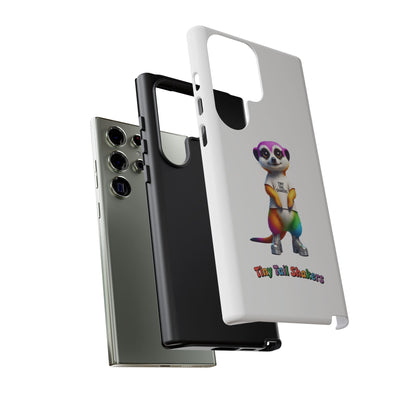Rainbow Meerkat 2 Tiny Tail Shaker | Phone Case