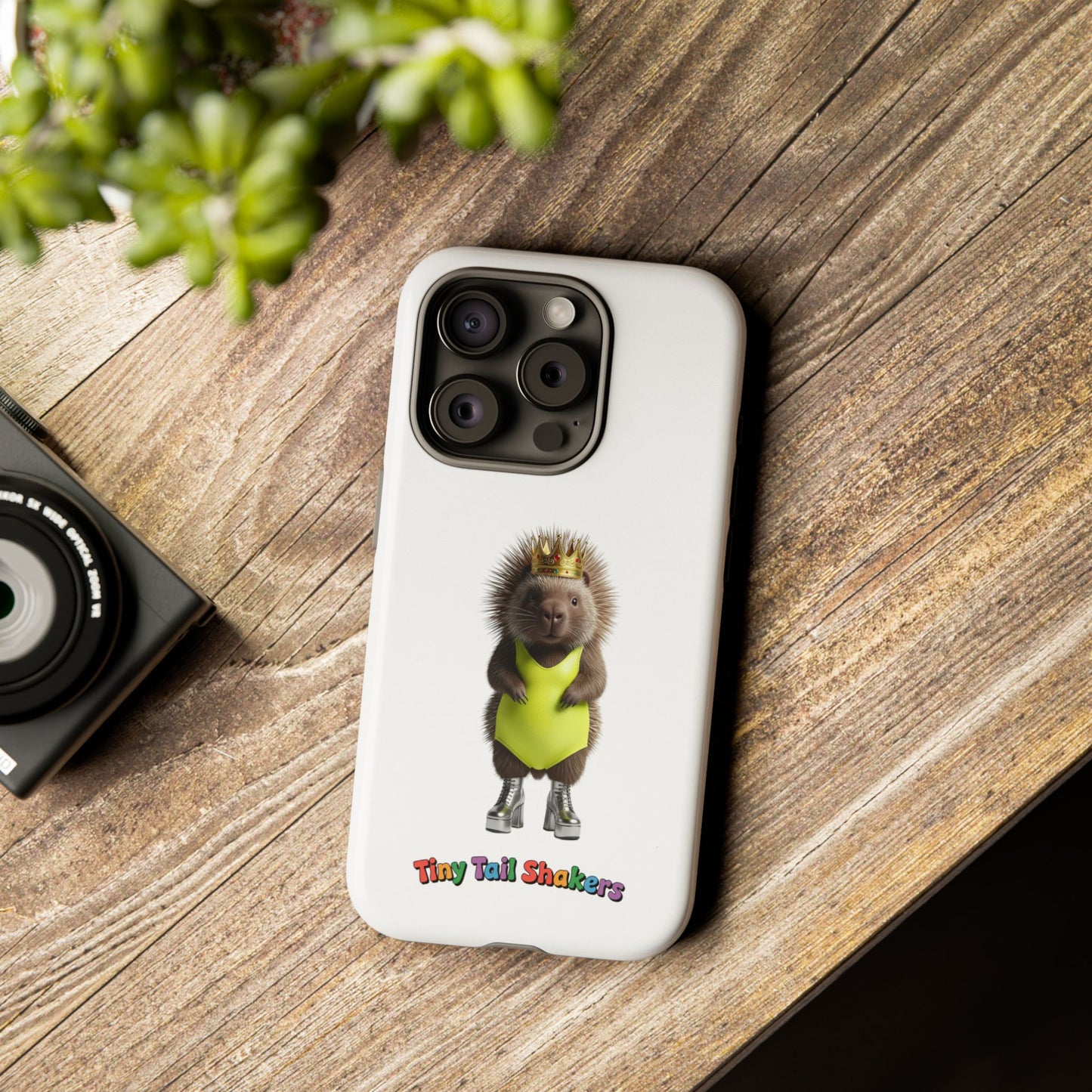 Porcupine Queen Tiny Tail Shaker | Phone Case