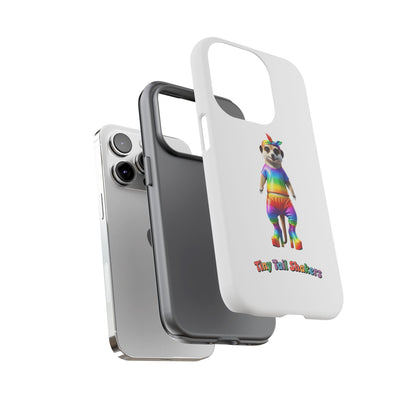 Rainbow Meerkat Tiny Tail Shaker | Phone Case