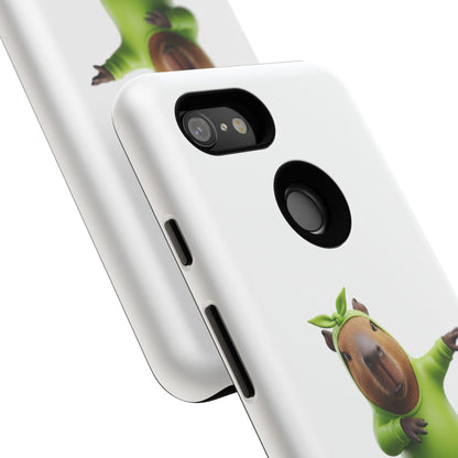 Happy Capybara Tiny Tail Shaker | Phone Case