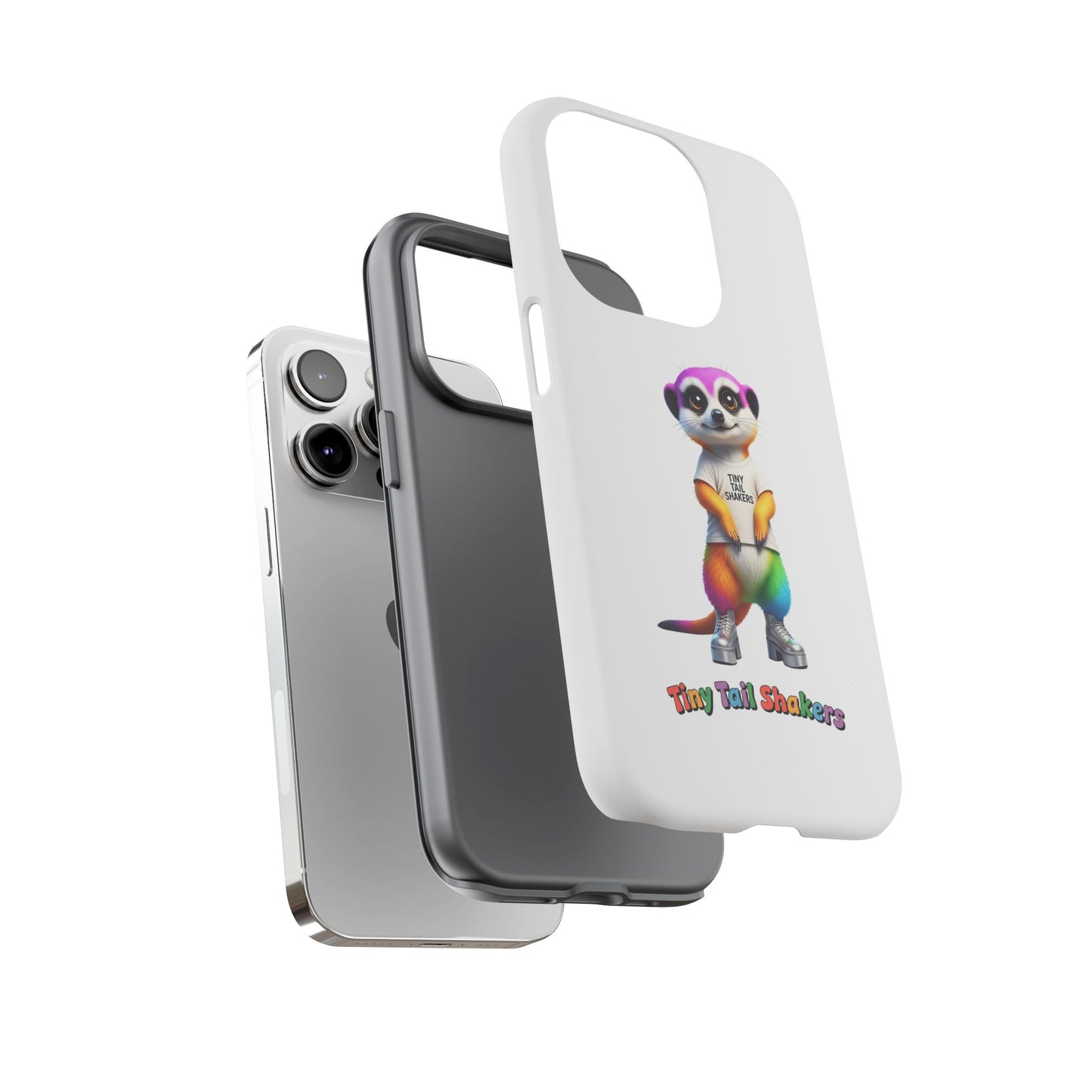 Rainbow Meerkat 2 Tiny Tail Shaker | Phone Case