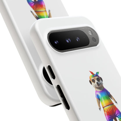 Rainbow Meerkat Tiny Tail Shaker | Phone Case