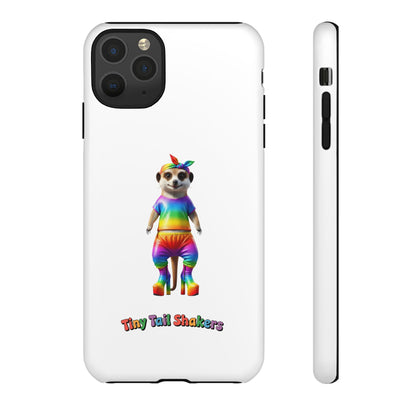 Rainbow Meerkat Tiny Tail Shaker | Phone Case