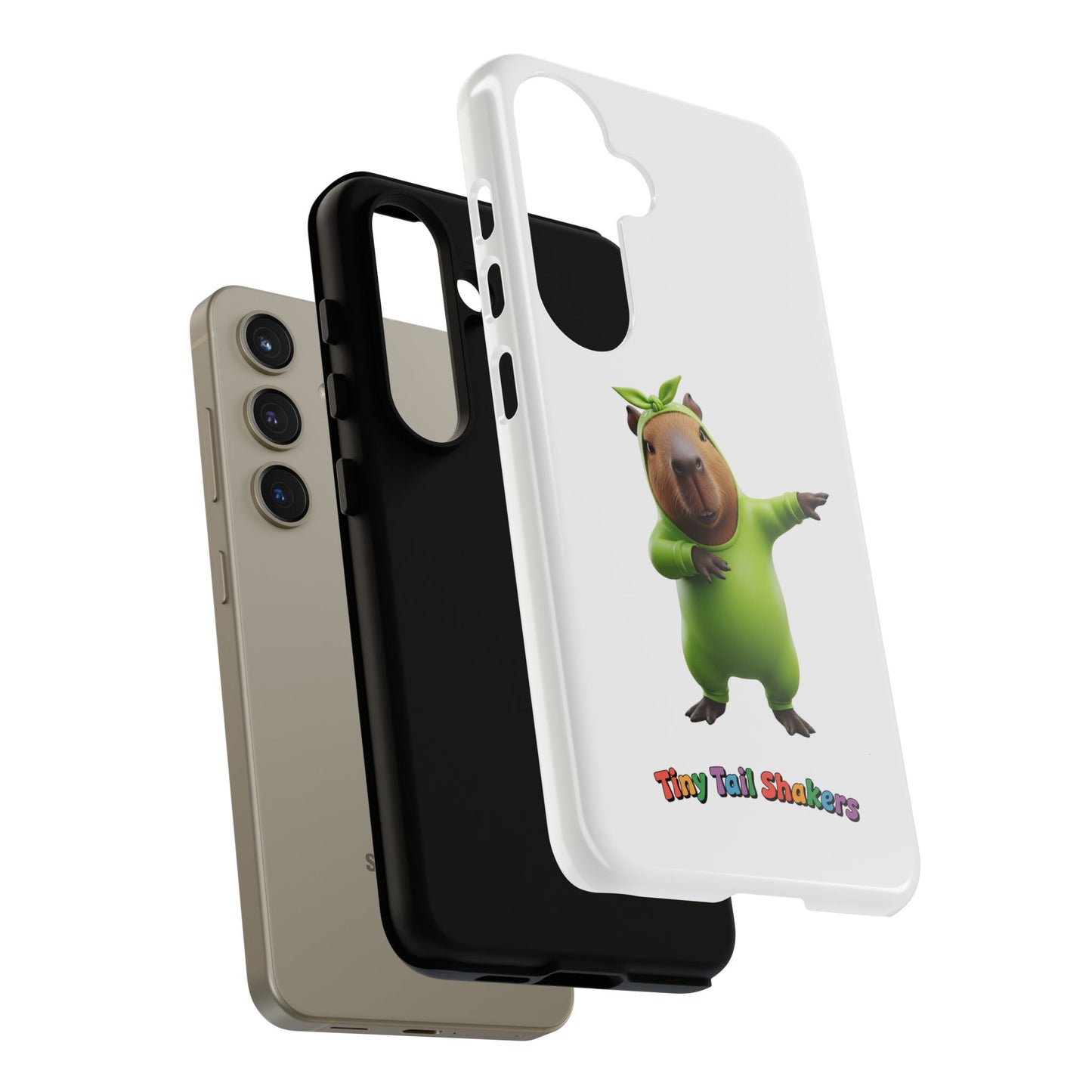 Happy Capybara Tiny Tail Shaker | Phone Case