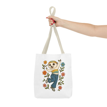 Bohemian Meerkat Tote Bag