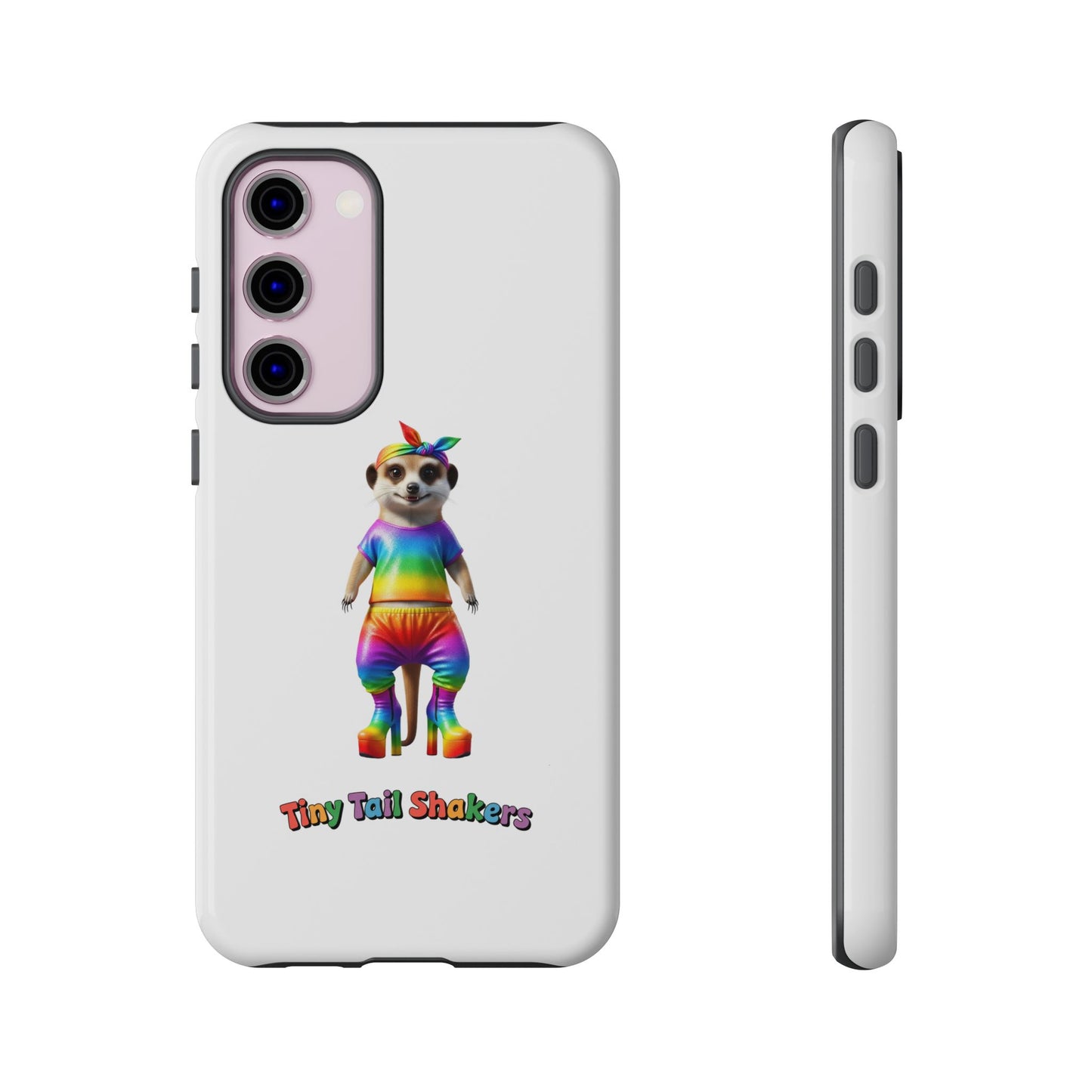 Rainbow Meerkat Tiny Tail Shaker | Phone Case