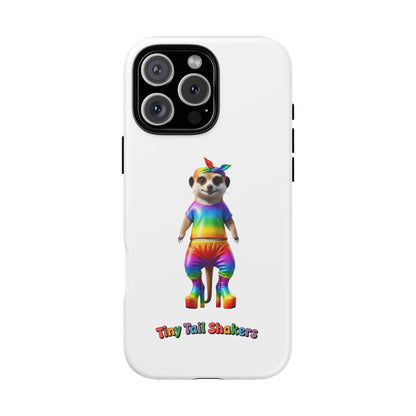 Rainbow Meerkat Tiny Tail Shaker | Phone Case
