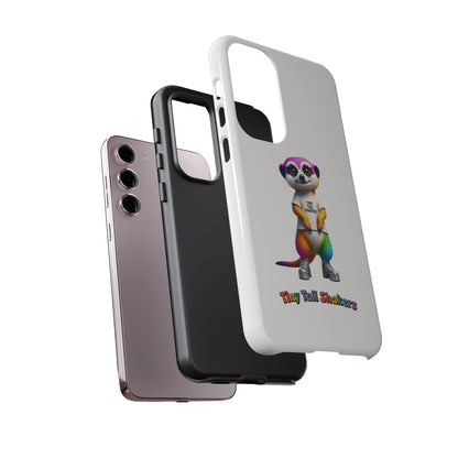 Rainbow Meerkat 2 Tiny Tail Shaker | Phone Case