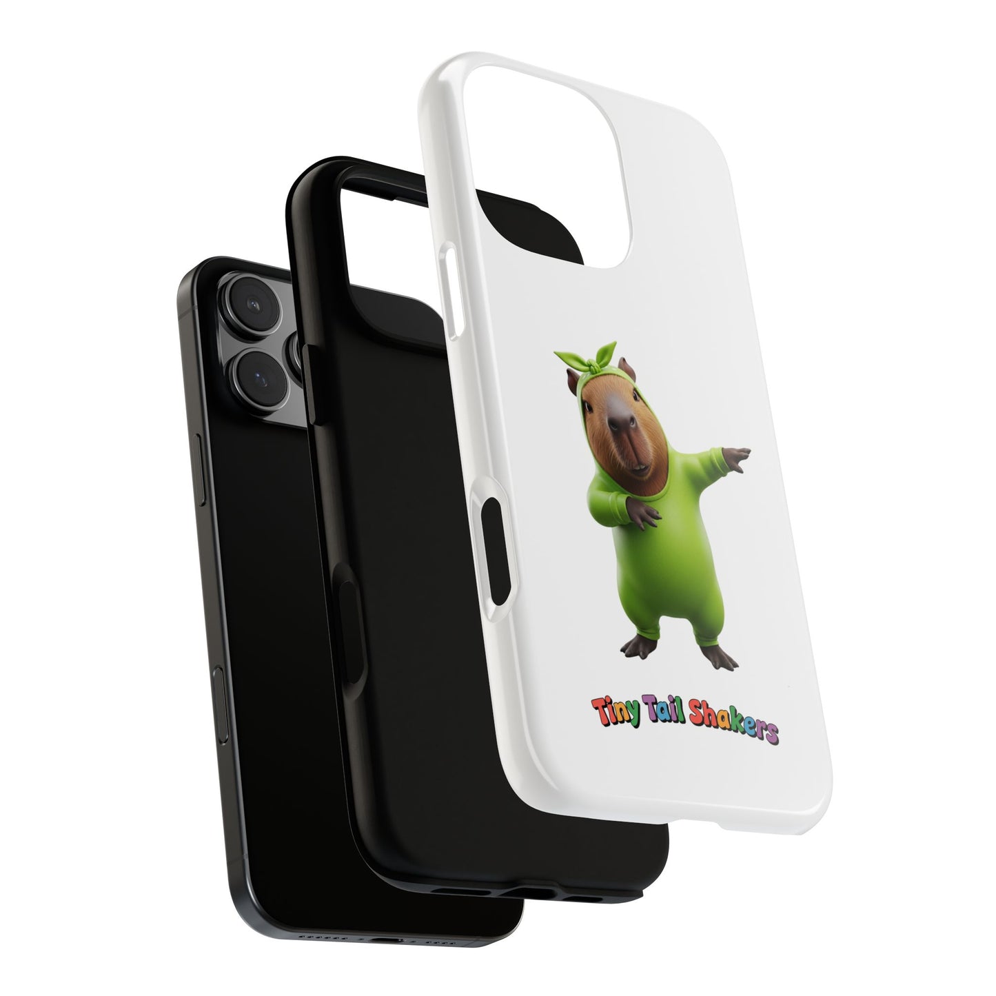 Happy Capybara Tiny Tail Shaker | Phone Case