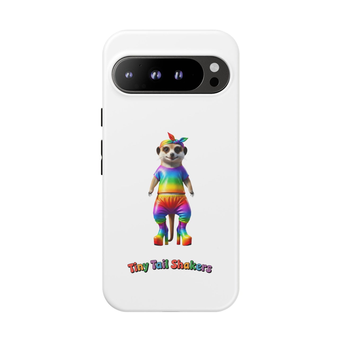 Rainbow Meerkat Tiny Tail Shaker | Phone Case