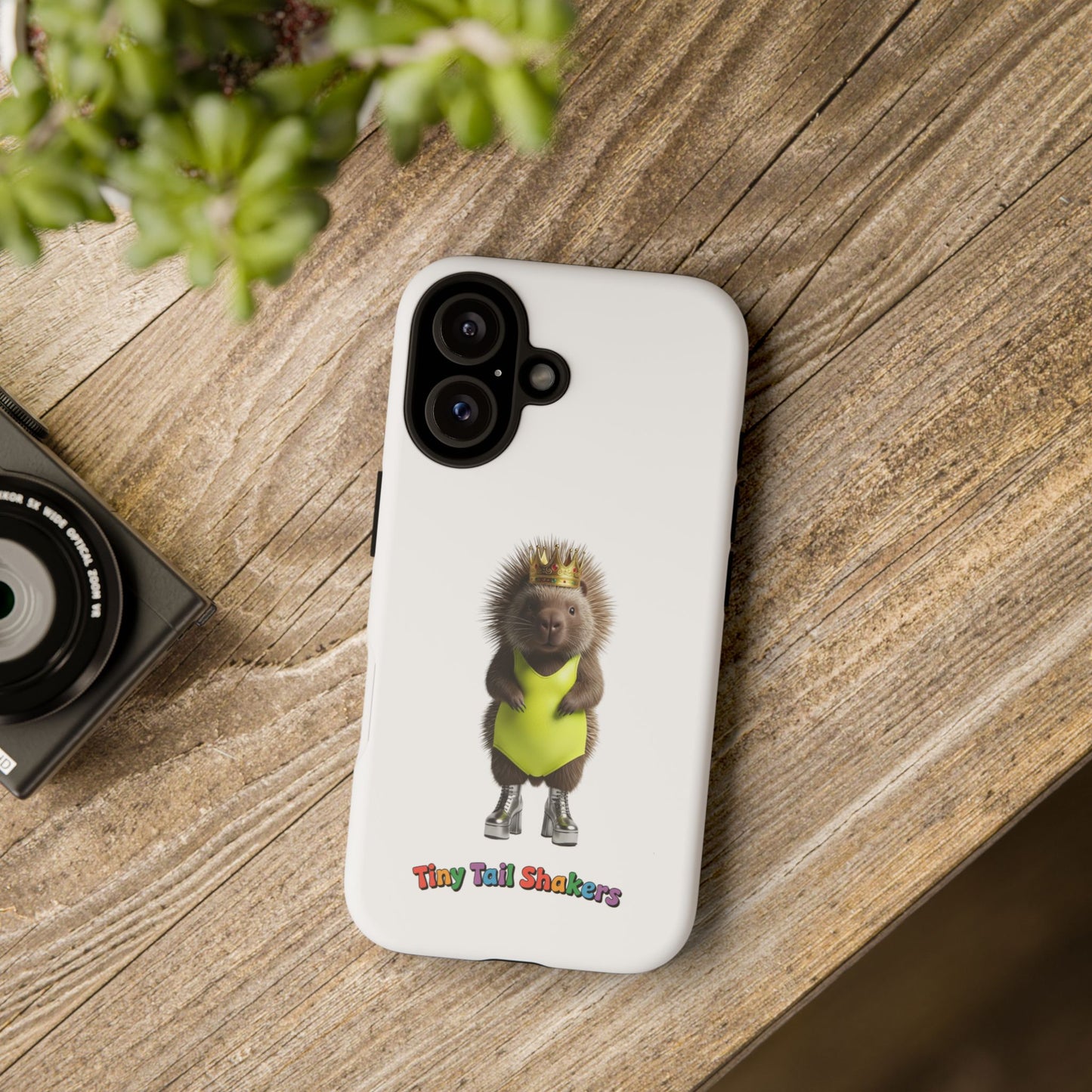 Porcupine Queen Tiny Tail Shaker | Phone Case
