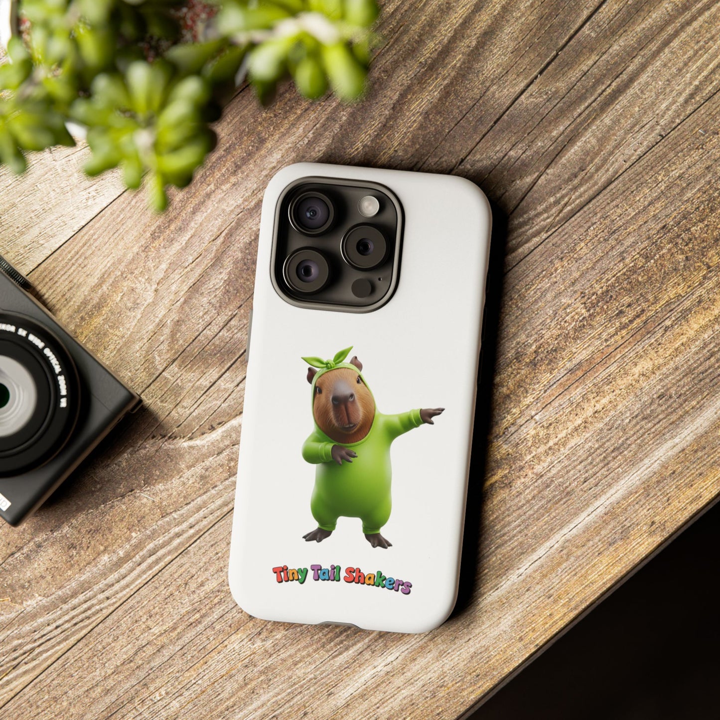 Happy Capybara Tiny Tail Shaker | Phone Case