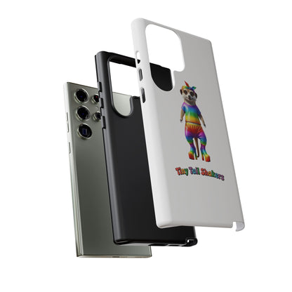Rainbow Meerkat Tiny Tail Shaker | Phone Case