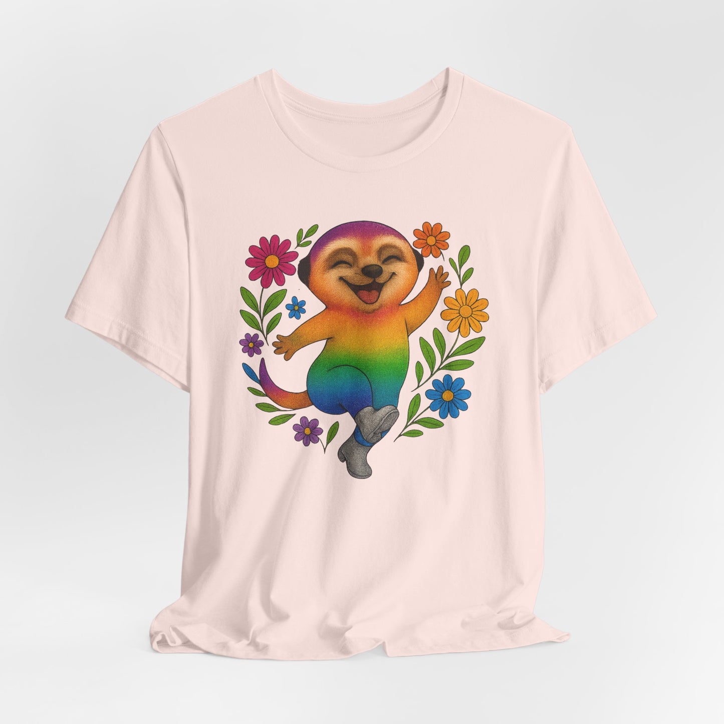 Rainbow Meerkat | Dance Through Life in Color