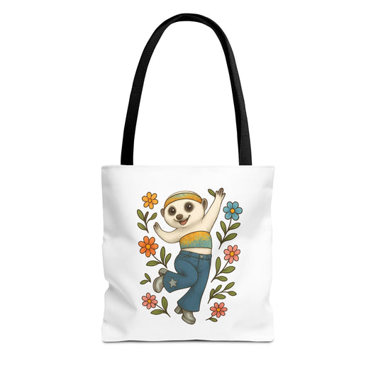 Bohemian Meerkat Tote Bag