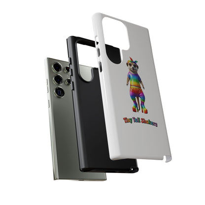Rainbow Meerkat Tiny Tail Shaker | Phone Case