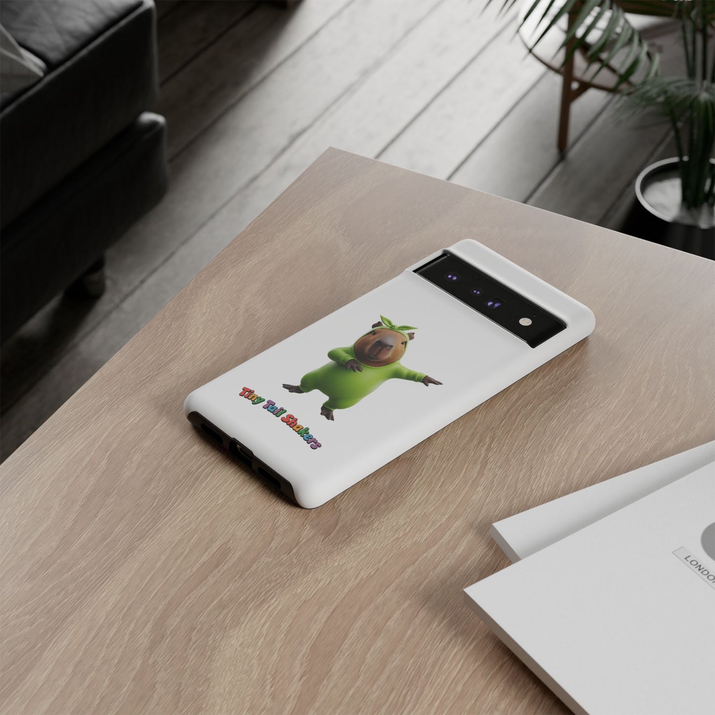 Happy Capybara Tiny Tail Shaker | Phone Case