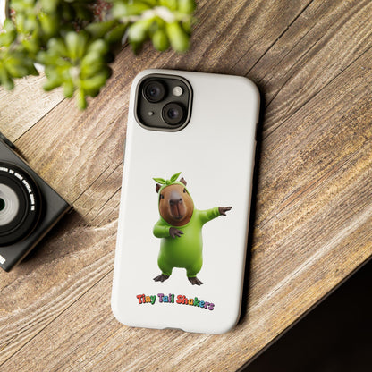 Happy Capybara Tiny Tail Shaker | Phone Case