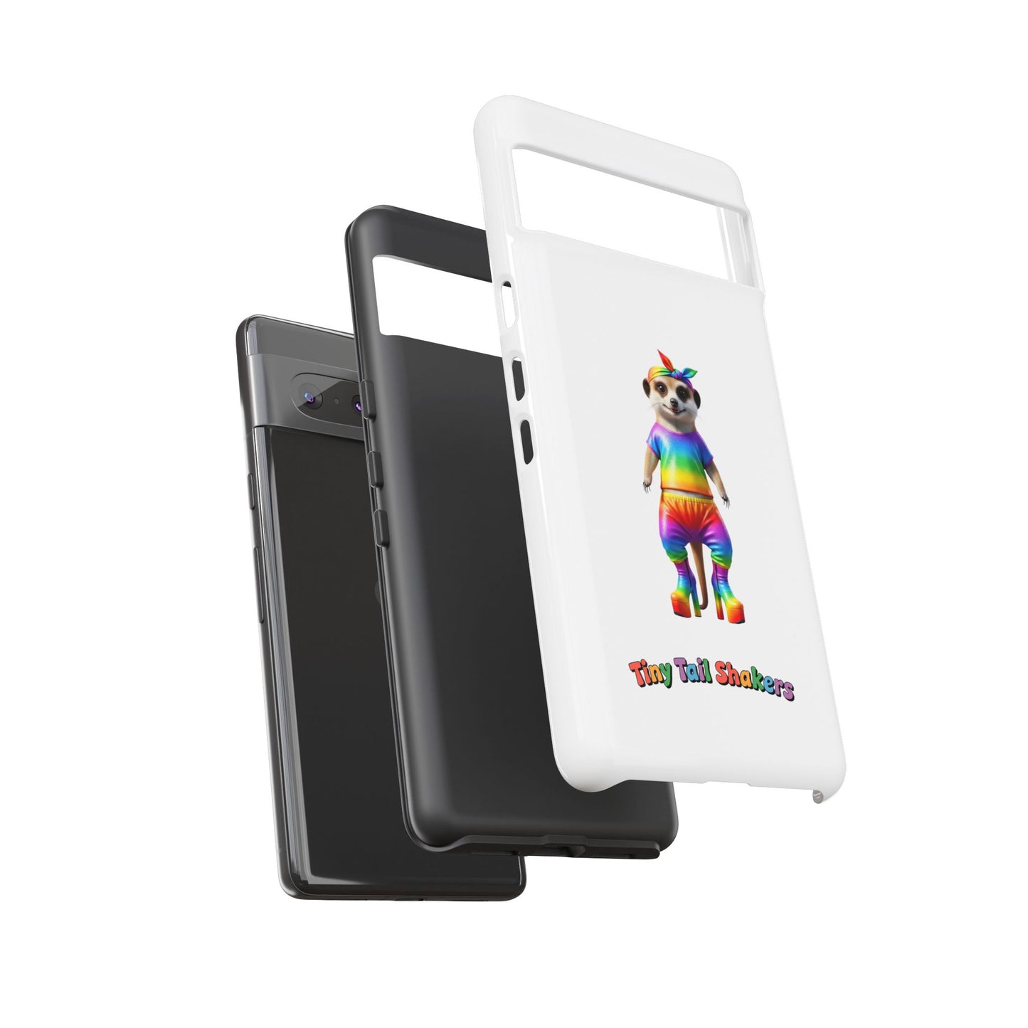 Rainbow Meerkat Tiny Tail Shaker | Phone Case