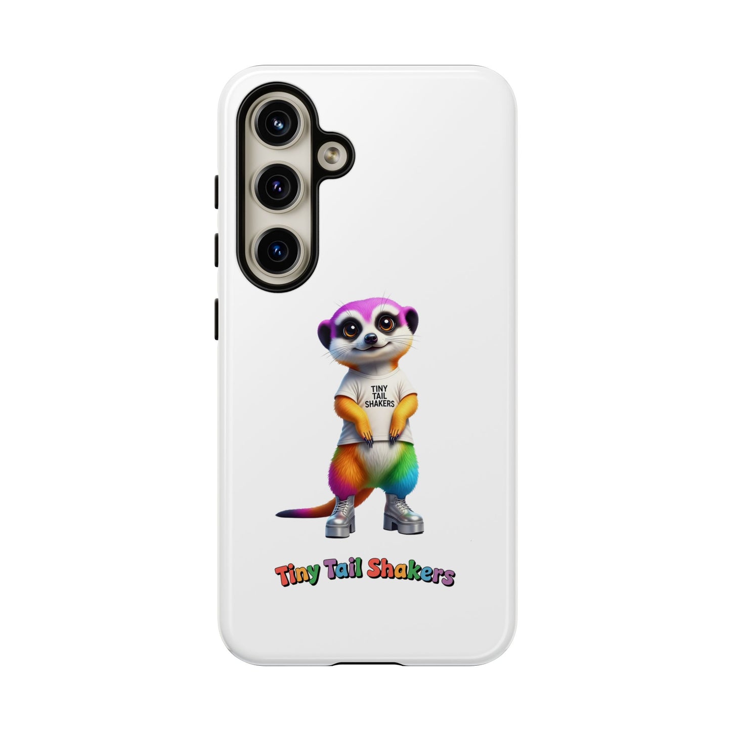 Rainbow Meerkat 2 Tiny Tail Shaker | Phone Case